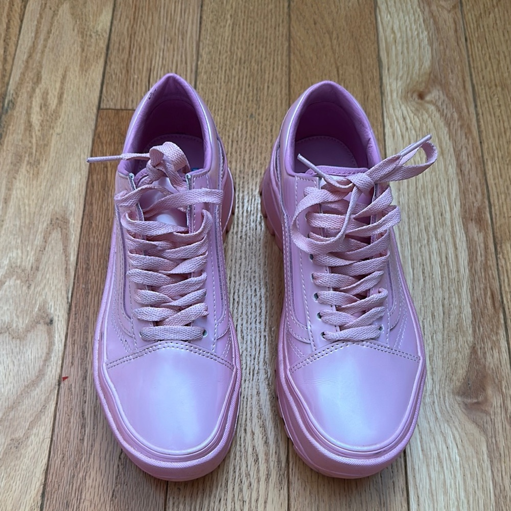 Vans Shiny Pink Collina Strada x Vans Collaboration Sneaker platform
